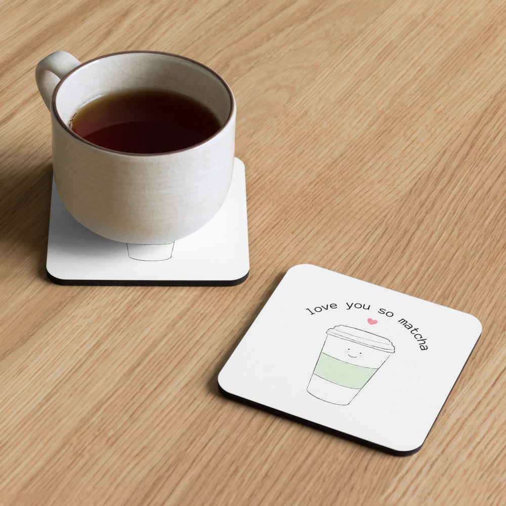 Love You So Matcha Coaster