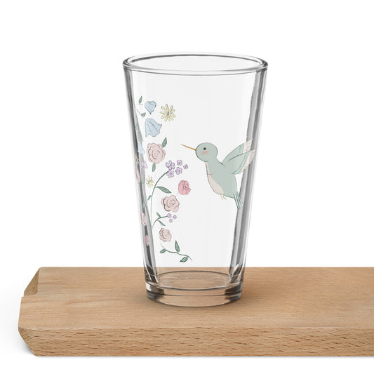 Healing Hummingbird Glass (16 oz)