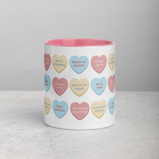 Crown Conversations Heart Mug