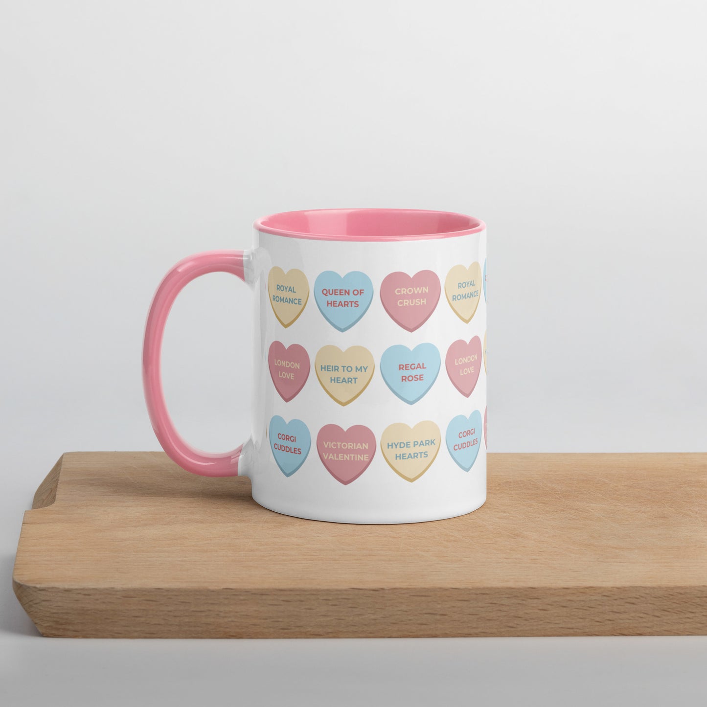 Crown Conversations Heart Mug