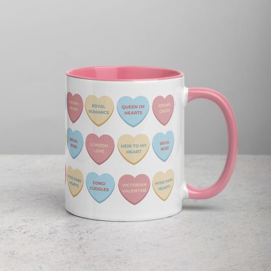 Crown Conversations Heart Mug