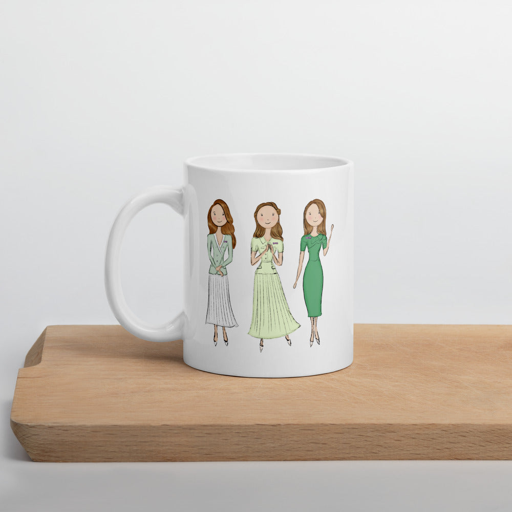 Wimbledon Tennis Trio Mug