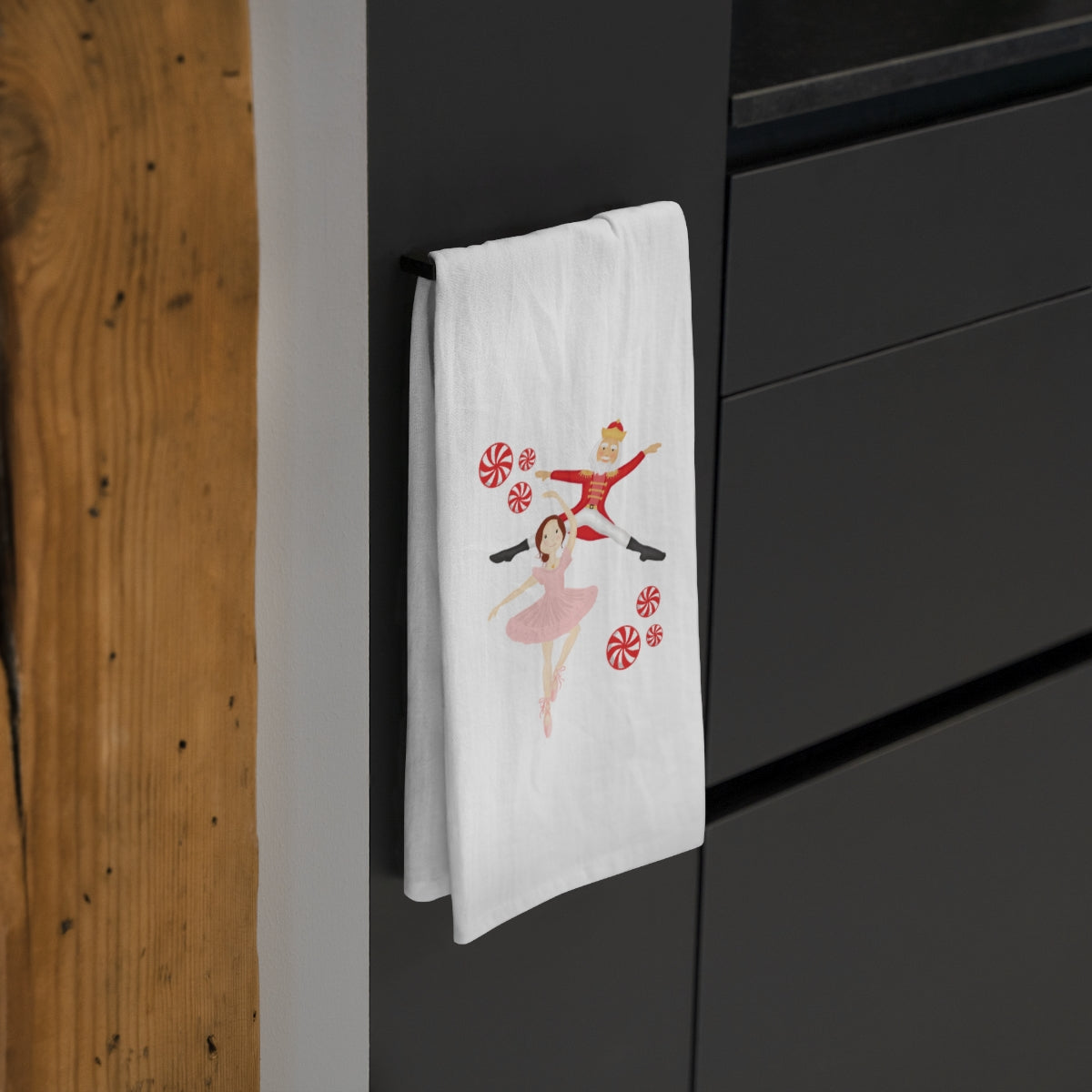 Ballerina & Nutcracker Tea Towel