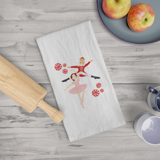 Ballerina & Nutcracker Tea Towel