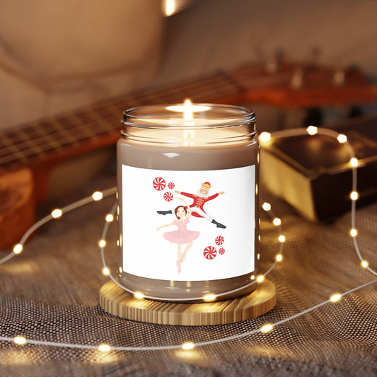 Ballerina & Nutcracker Holiday Candle