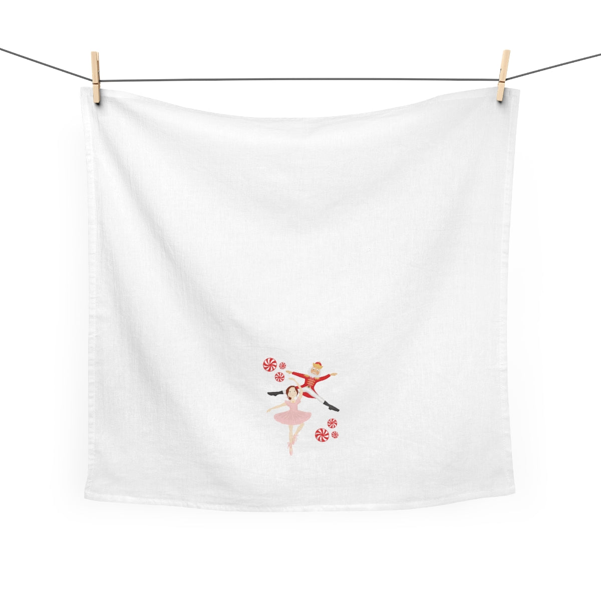 Ballerina & Nutcracker Tea Towel