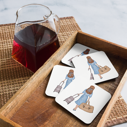 Wanderlust World Traveler Coaster (Individual Coaster - 1 Unit)