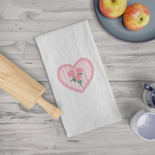 Stems & Stripes Tea Towel