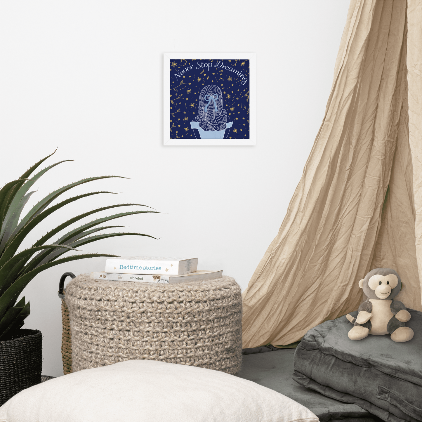 Never Stop Dreaming Art Print