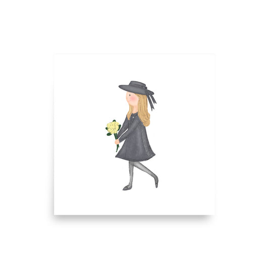 Princess Charlotte Bows & Brooches Art Print