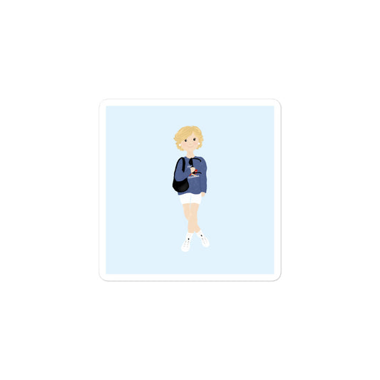 Princess Diana Casual Fridays Sticker