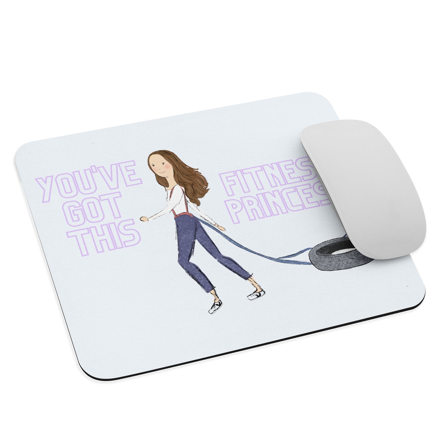 Fitness Princess Mouse Pad