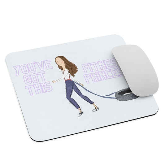 Fitness Princess Mouse Pad