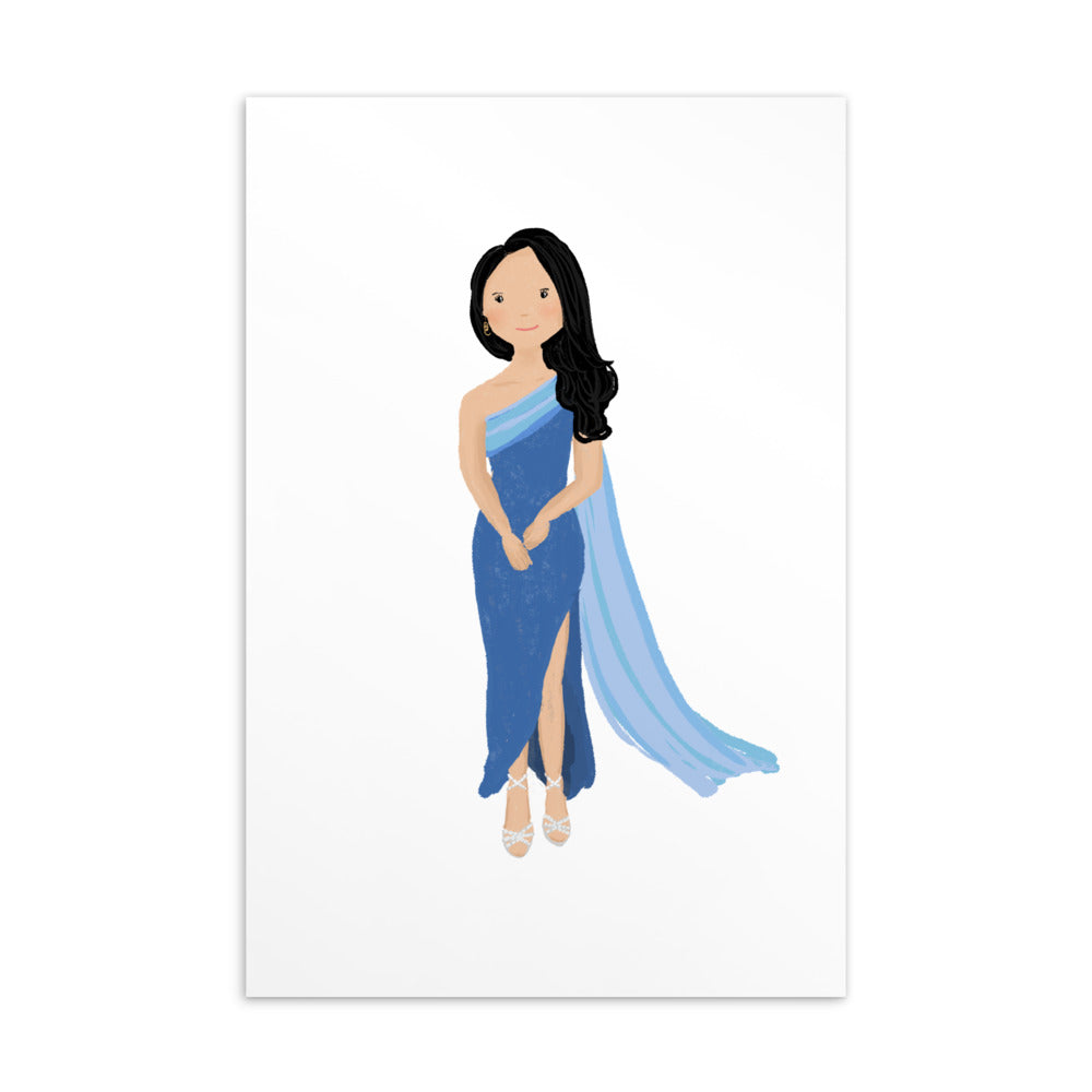 Duchess Meghan Postcard