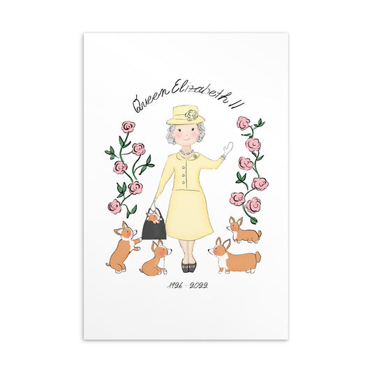 Queen Elizabeth II Tribute Collection Postcard