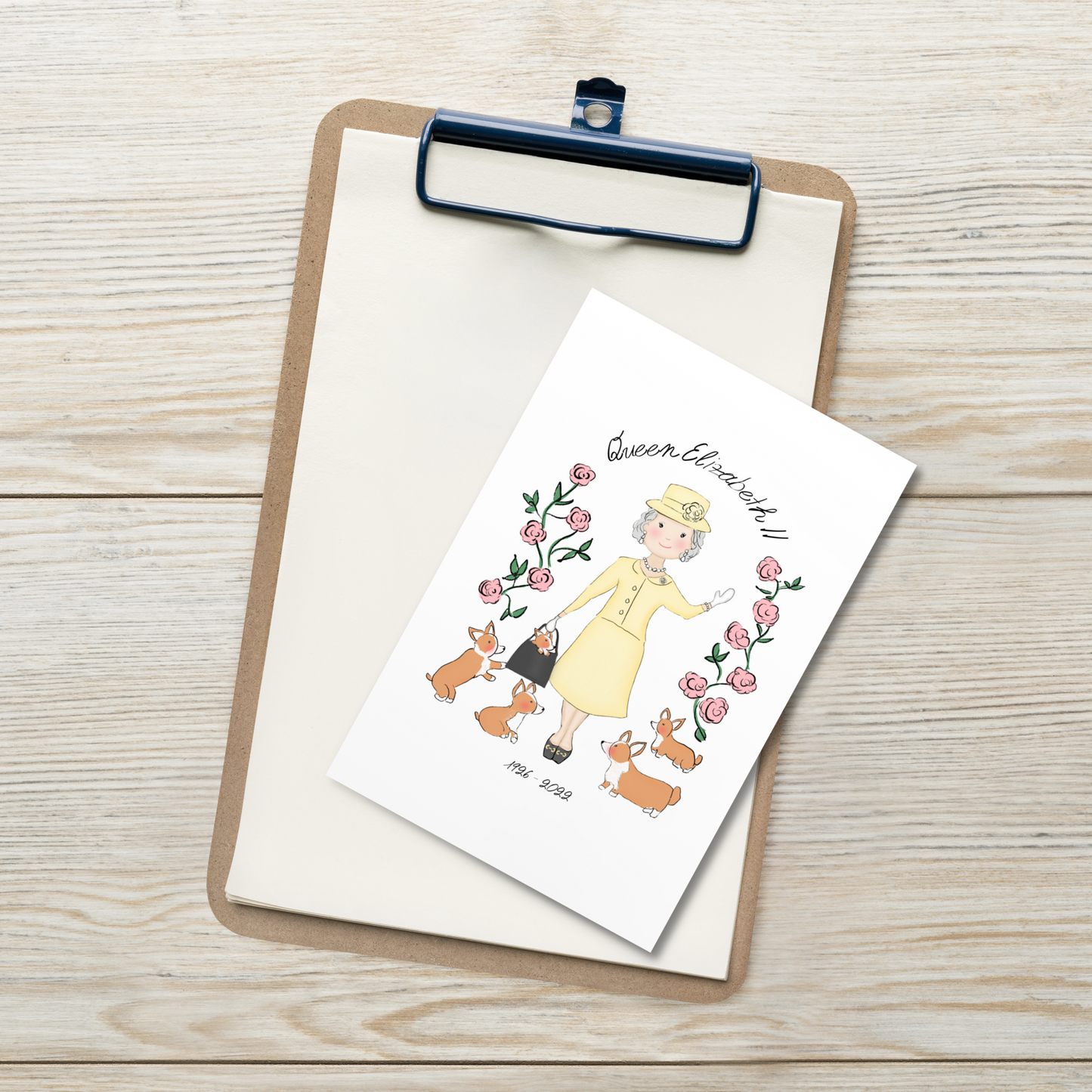 Queen Elizabeth II Tribute Collection Postcard