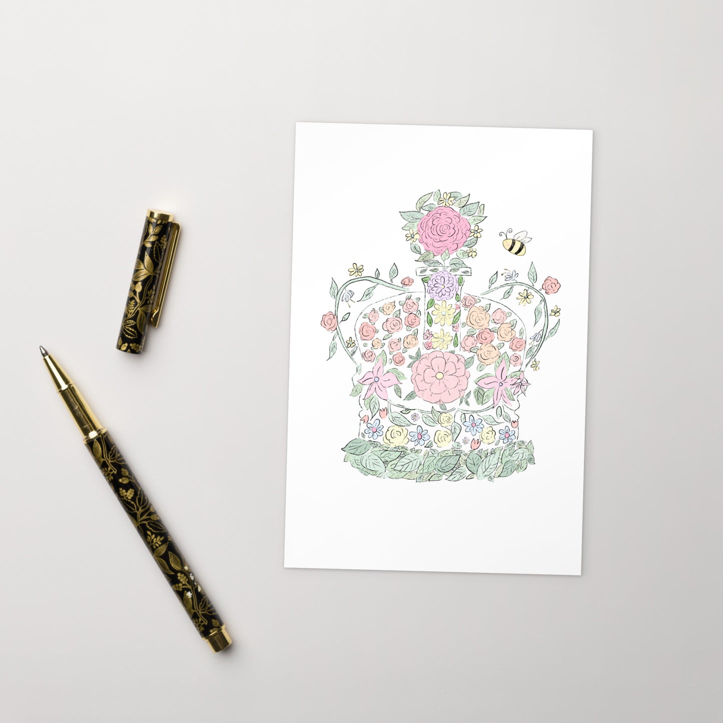 Coronation Crown Postcard