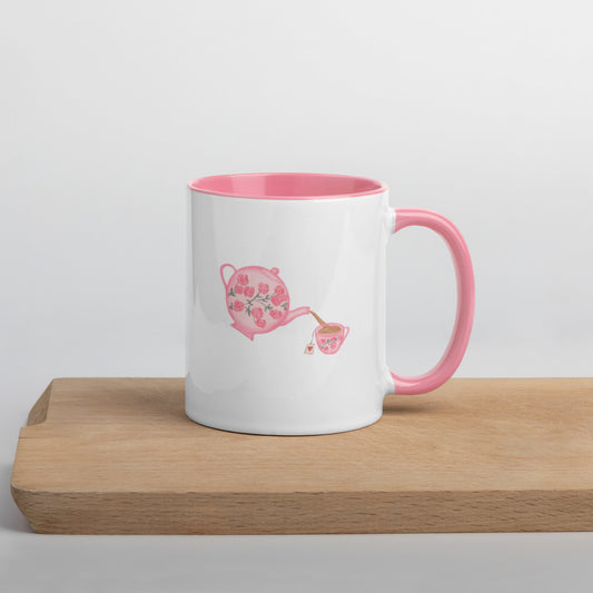 Floral Teatime Mug