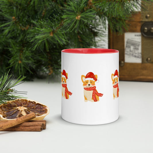 Christmas Corgi Mug