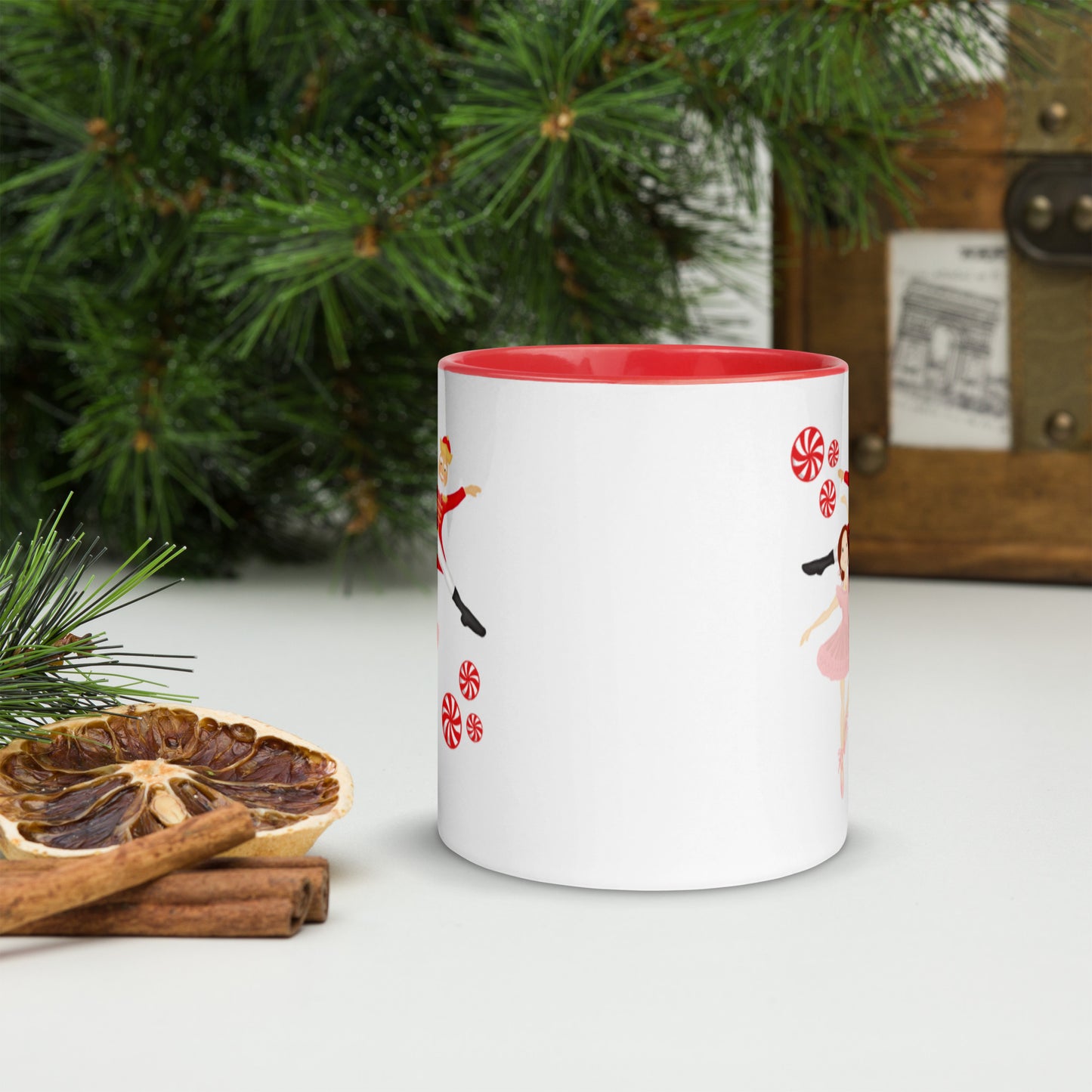 Ballerina & Nutcracker Holiday Mug