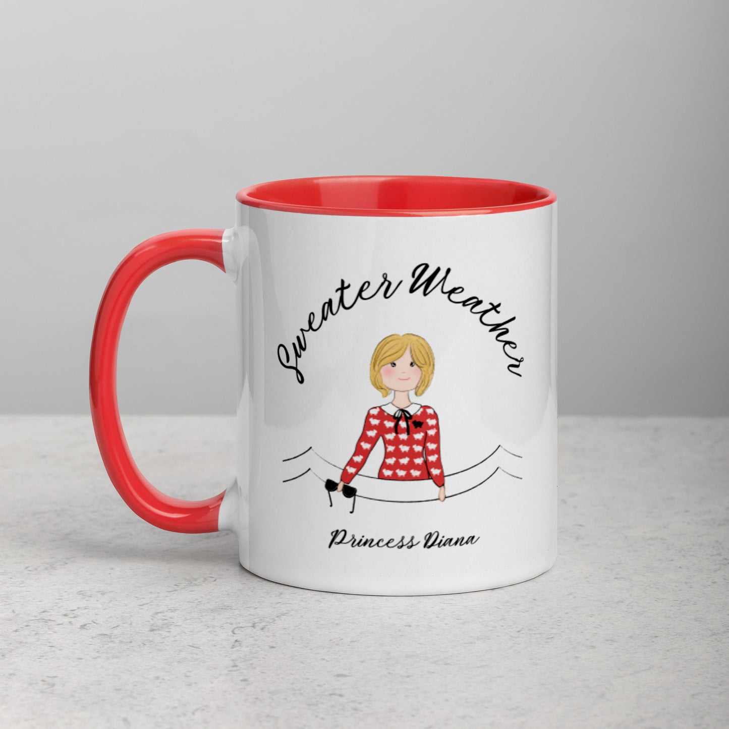 Princess Diana Sweater Weather Mug