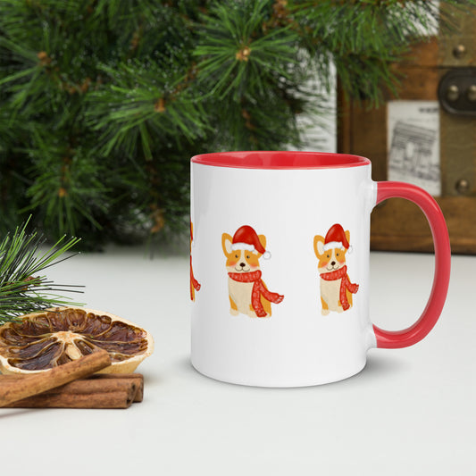 Christmas Corgi Mug