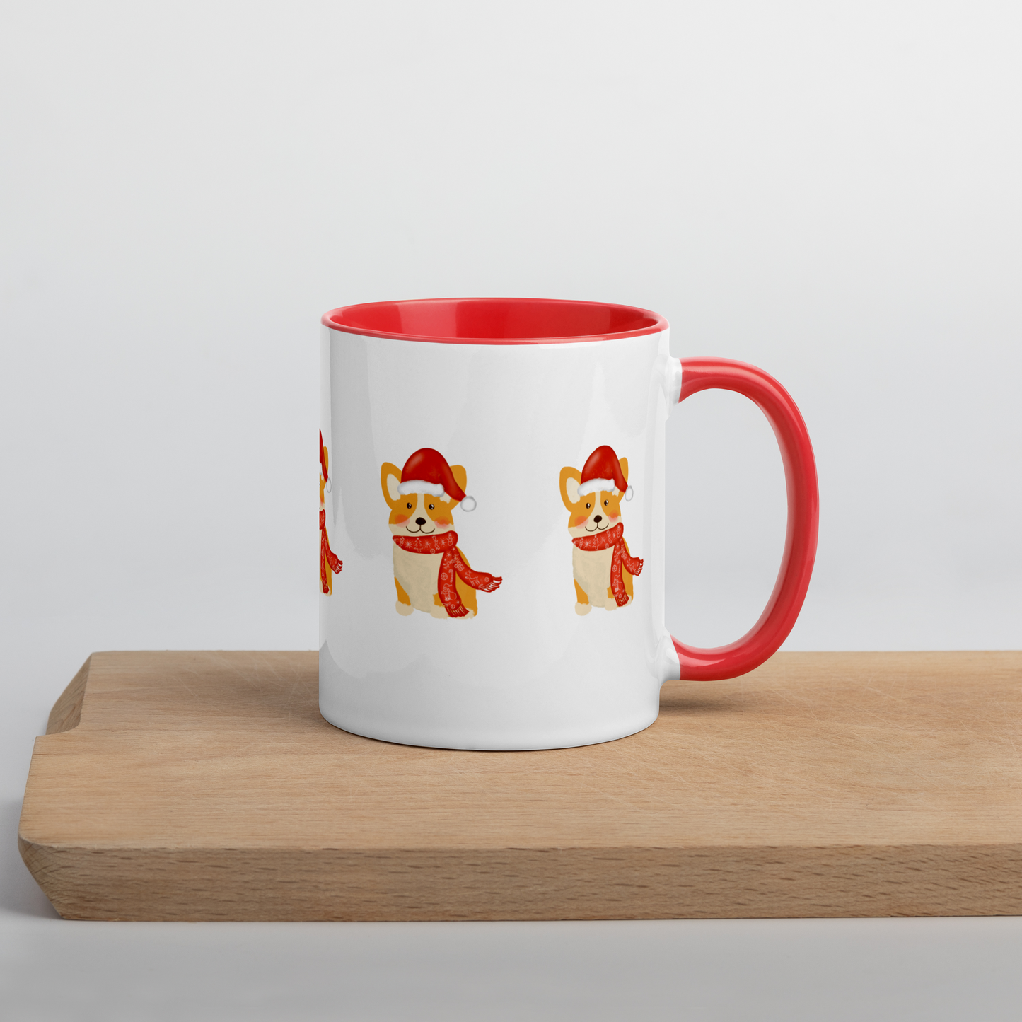 Christmas Corgi Mug