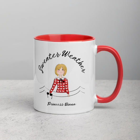 Princess Diana Sweater Weather Mug