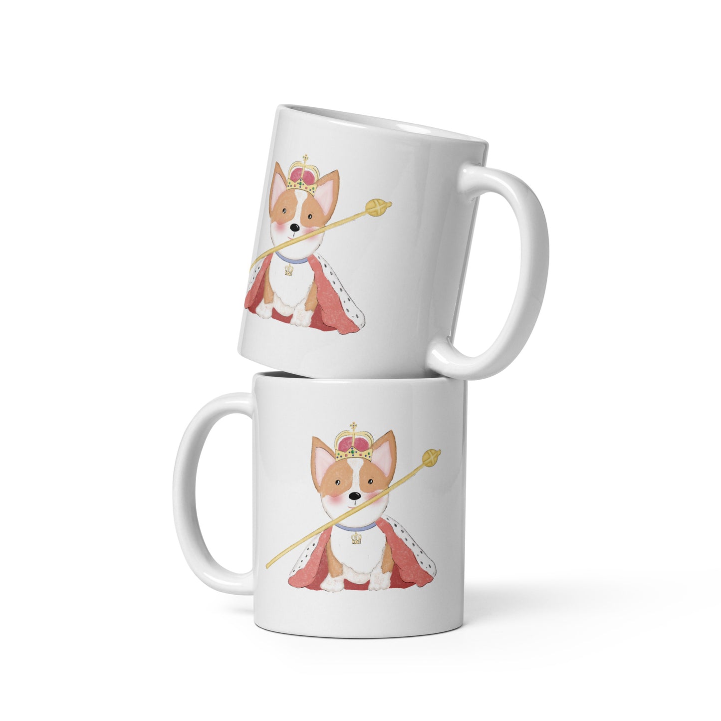 Coronation Corgi Mug