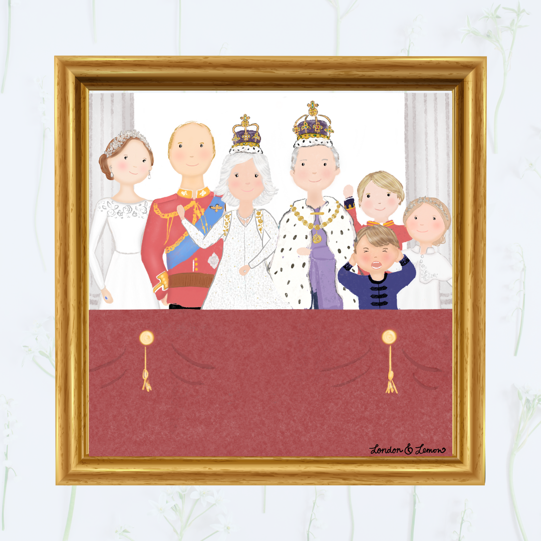 Coronation Celebration Balcony Print [Digital Download]