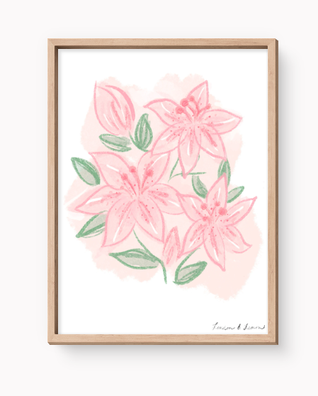 Lovely Lilies Print [Digital Download]
