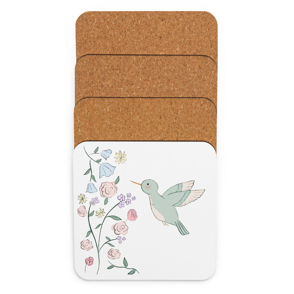 Healing Hummingbird Coaster (Individual Coaster - 1 Unit)