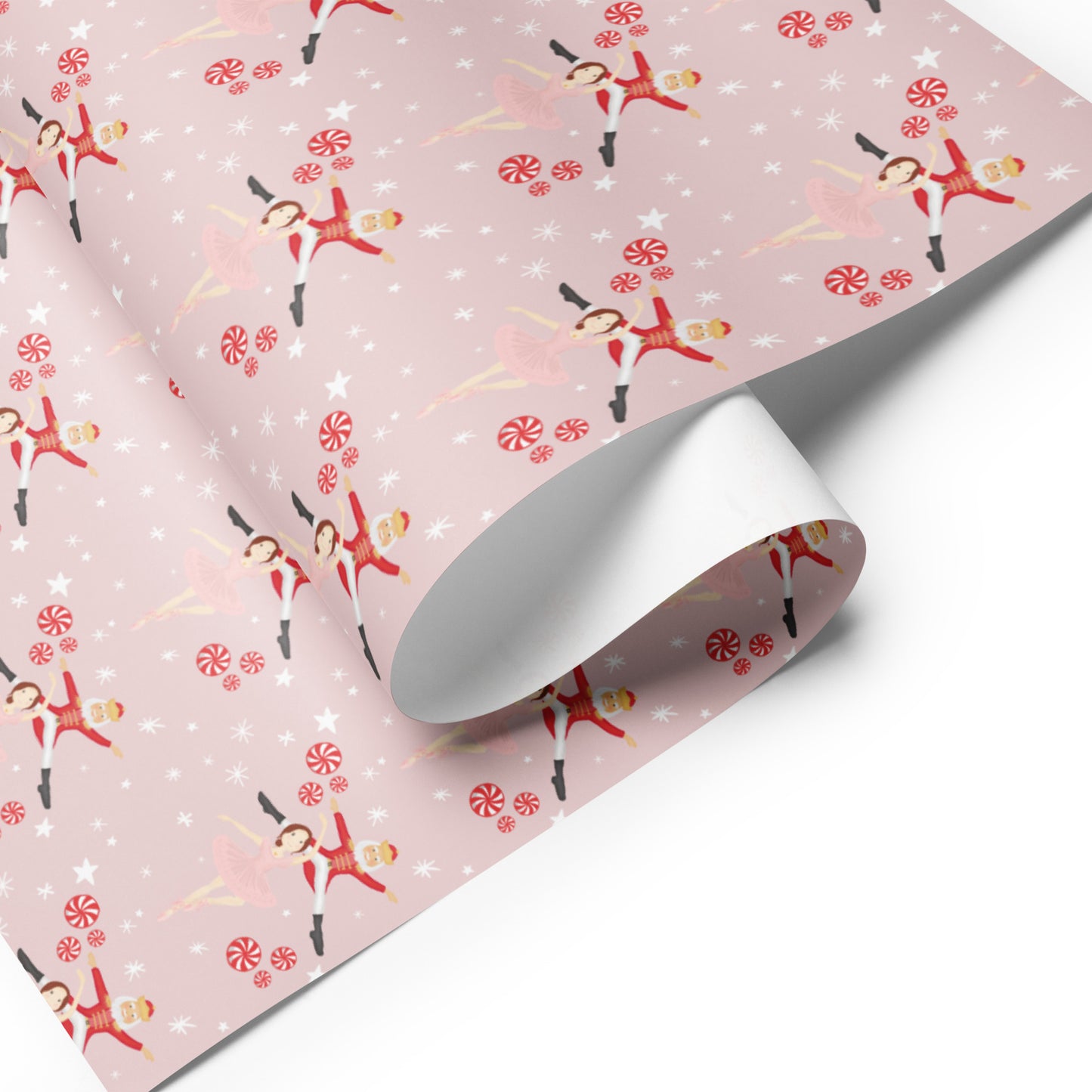 Ballerina & Nutcracker Wrapping Paper Sheets