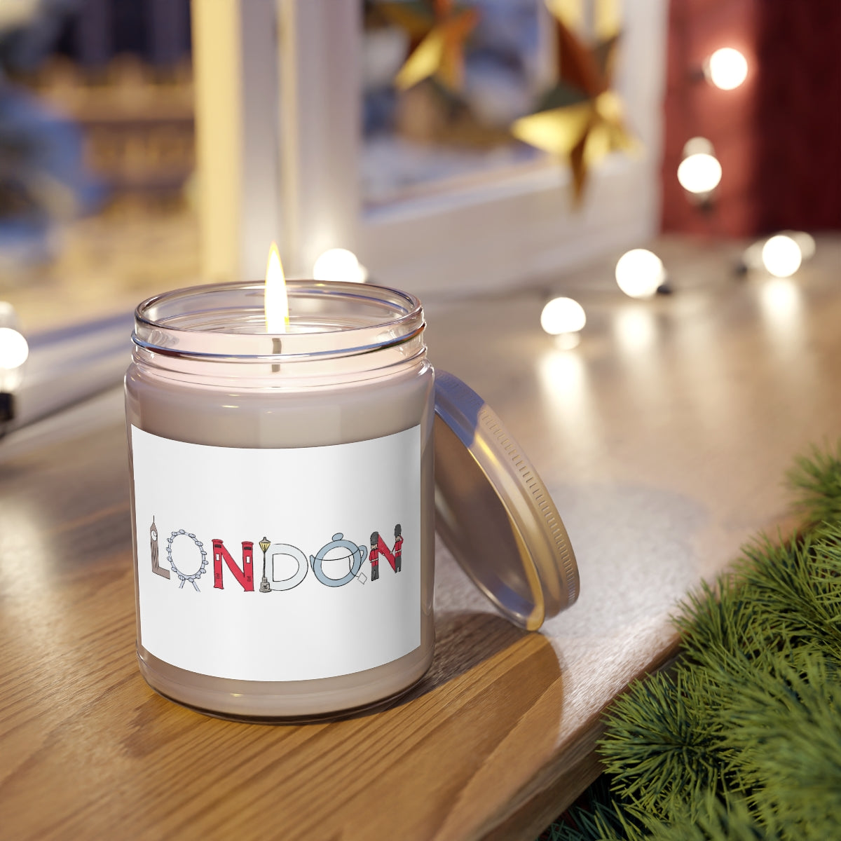 London Landmarks Candle