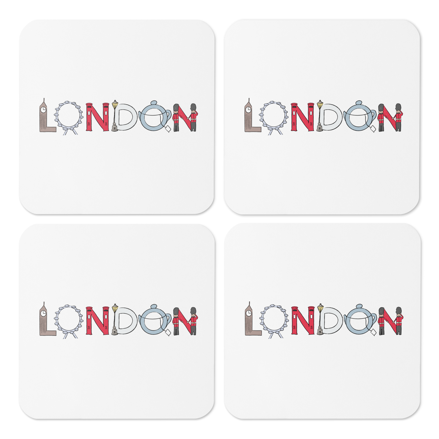 London Landmarks (Individual Coaster - 1 Unit)