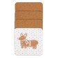 Gingerbread Corgi Coaster (Individual Coaster - 1 Unit)