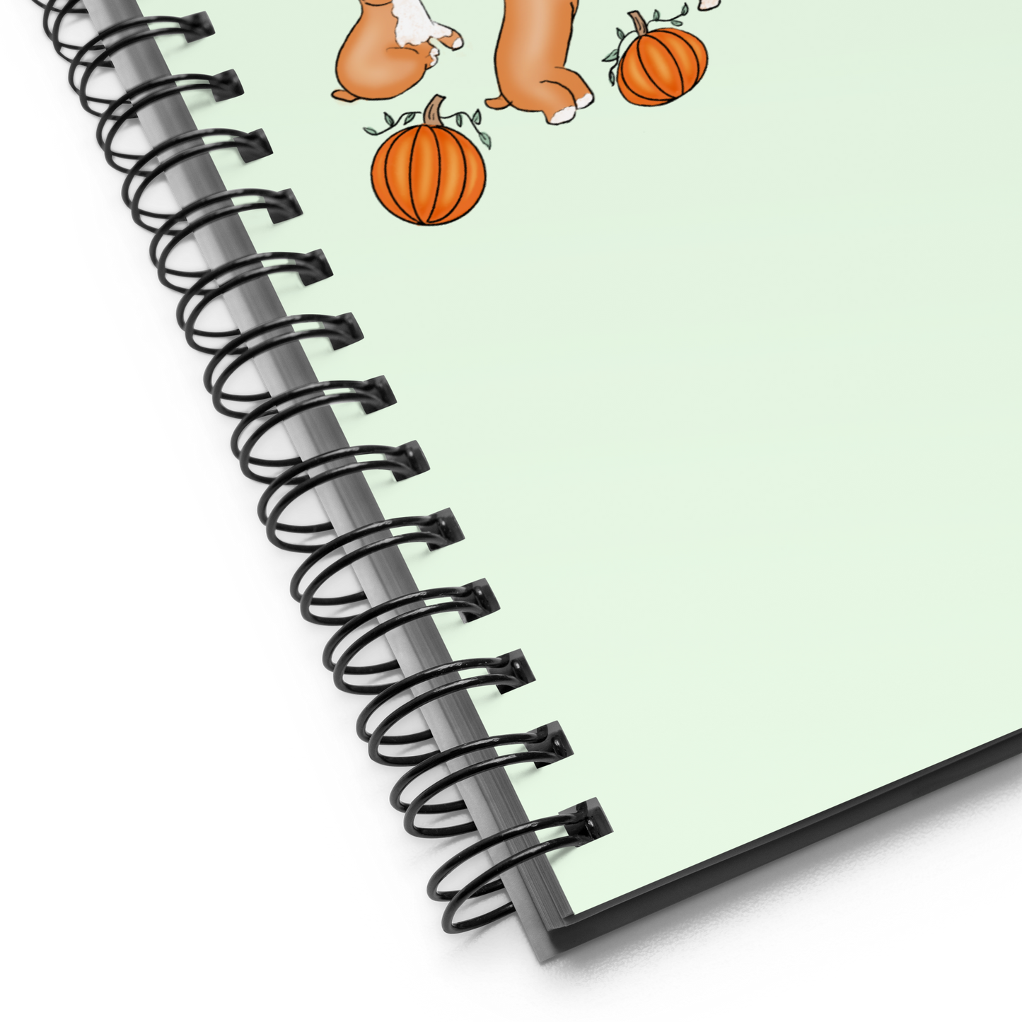 Pumpkins & Pups Corgi Notebook