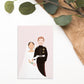 Royal Wedding Harry & Meghan Postcard