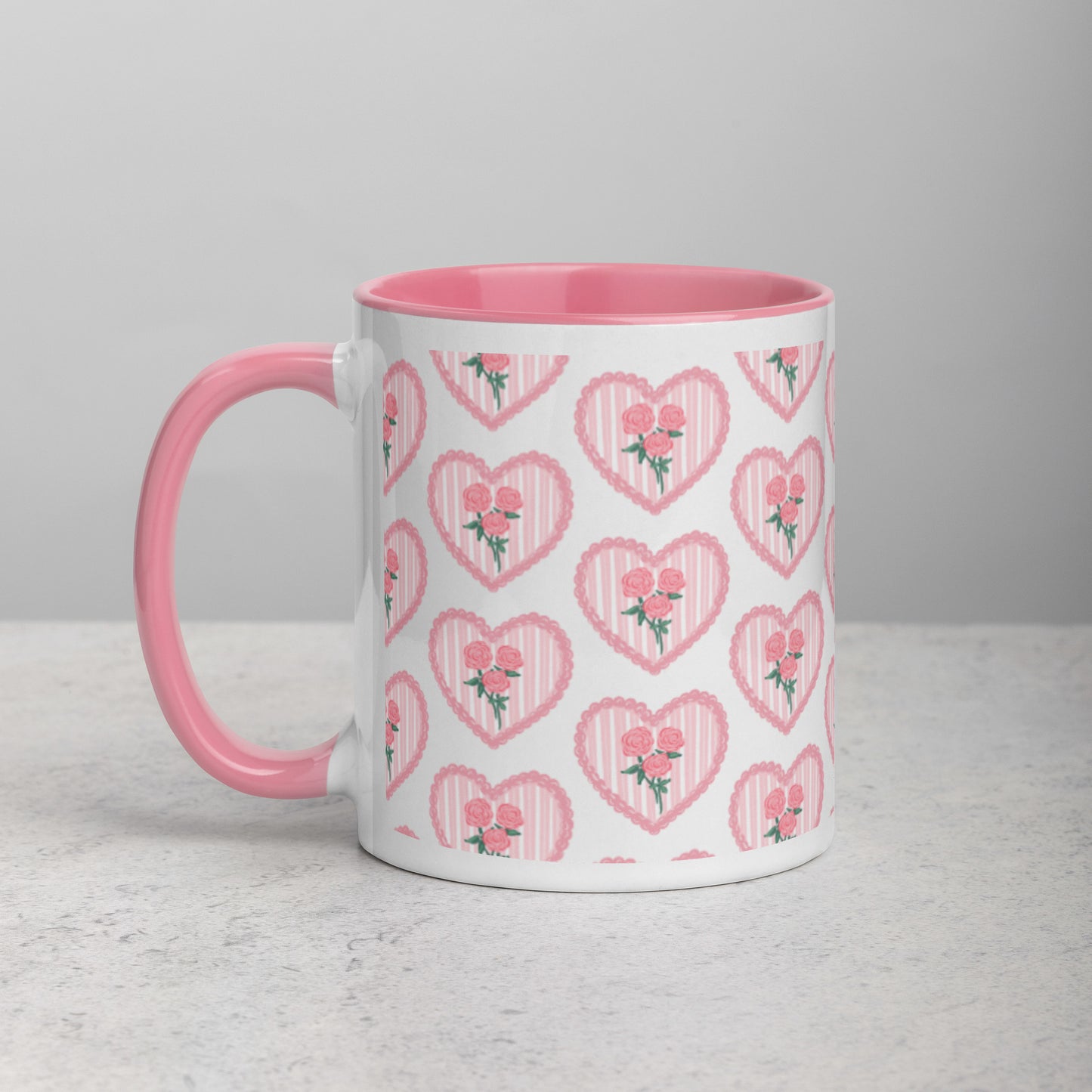 Stems & Stripes Pattern Mug