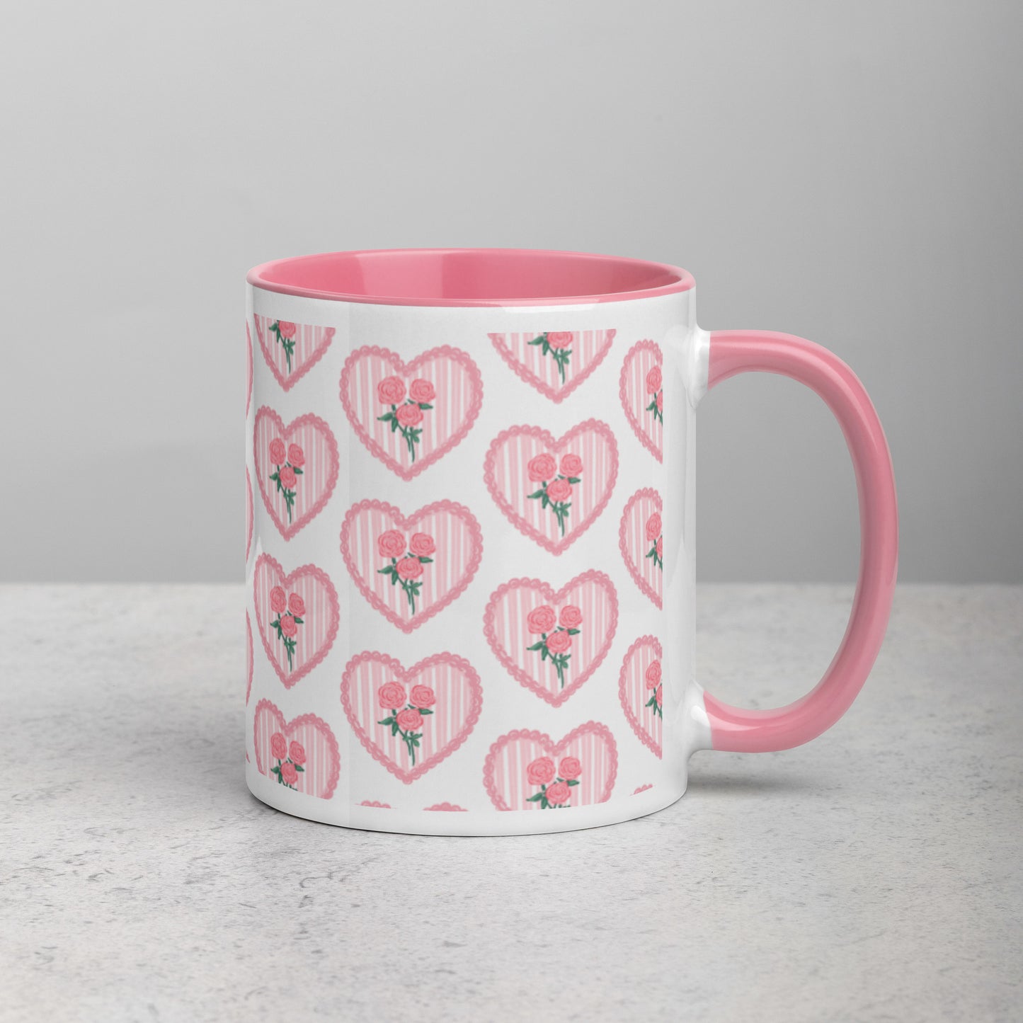 Stems & Stripes Pattern Mug